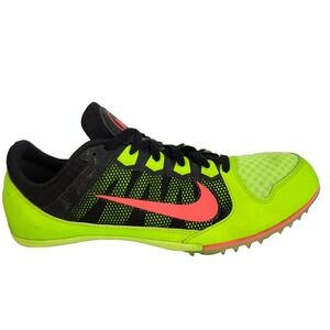 Nike Zoom Rival MD 7 Track Spikes Shoes Men's 10 Neon Green Running 616312 306